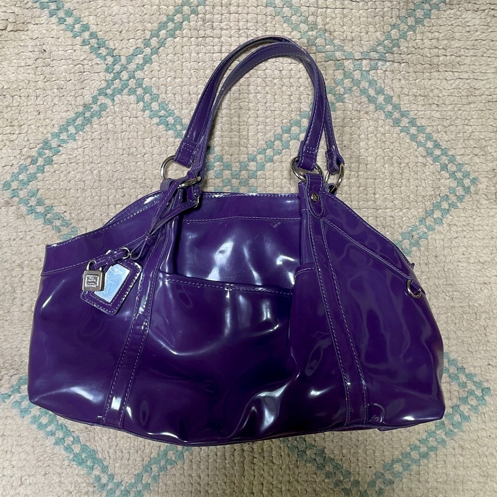 Vinyl Y2K Liz Claiborne Bag